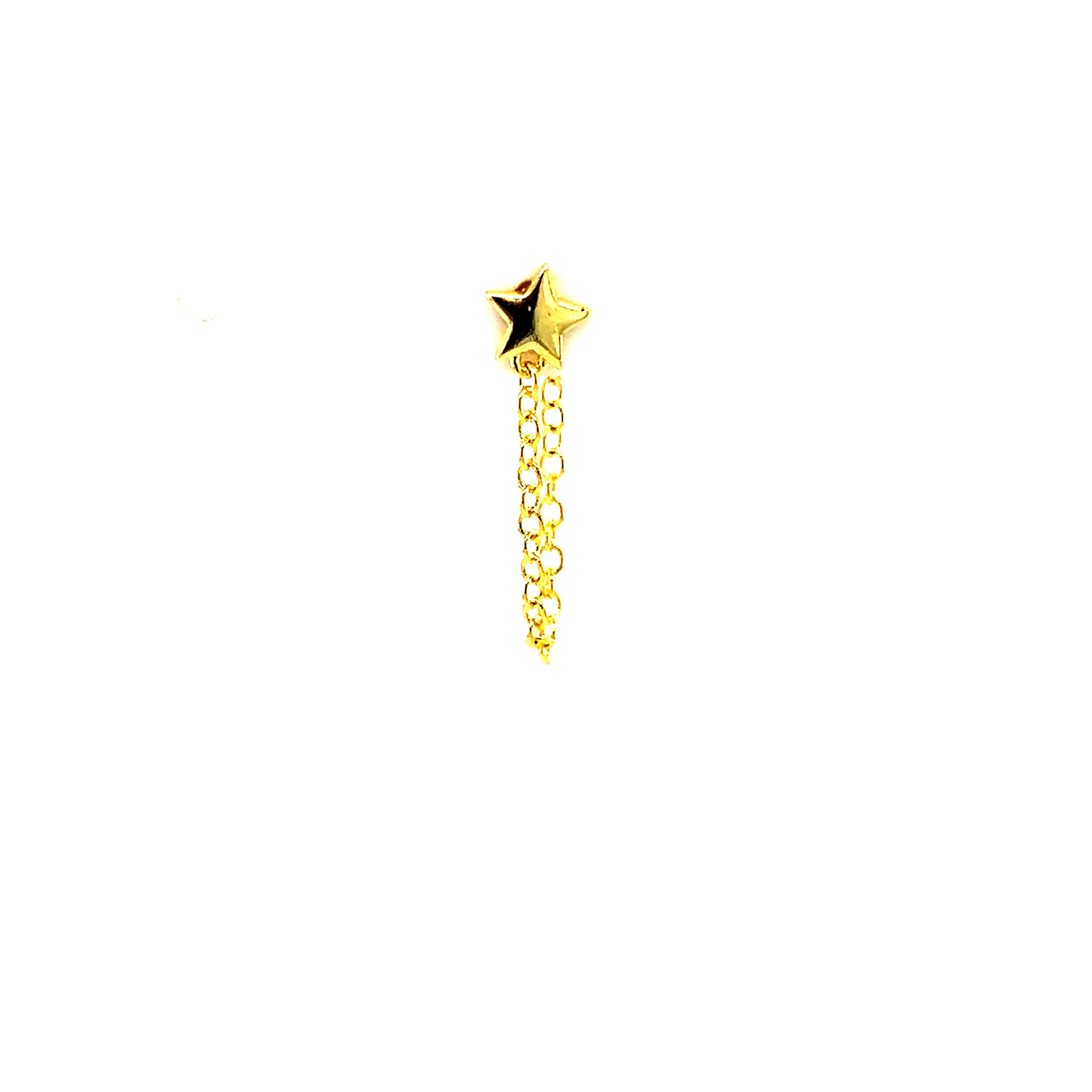 Single Saint Stud Chain – CM Jewellery Designs Ltd
