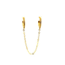 Double Betty Chain Huggie