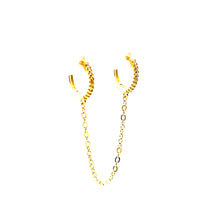 Double Betty Chain Huggie