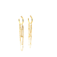 Pair of Bonnie Chain Hoops