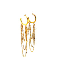 Pair of Bonnie Chain Hoops