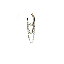 Single Alexa Chain Hoop