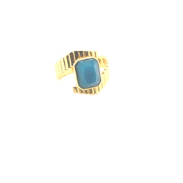 Delia Blue Stone Ring