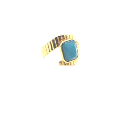 Delia Blue Stone Ring