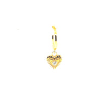 Single Liberty Heart Charm