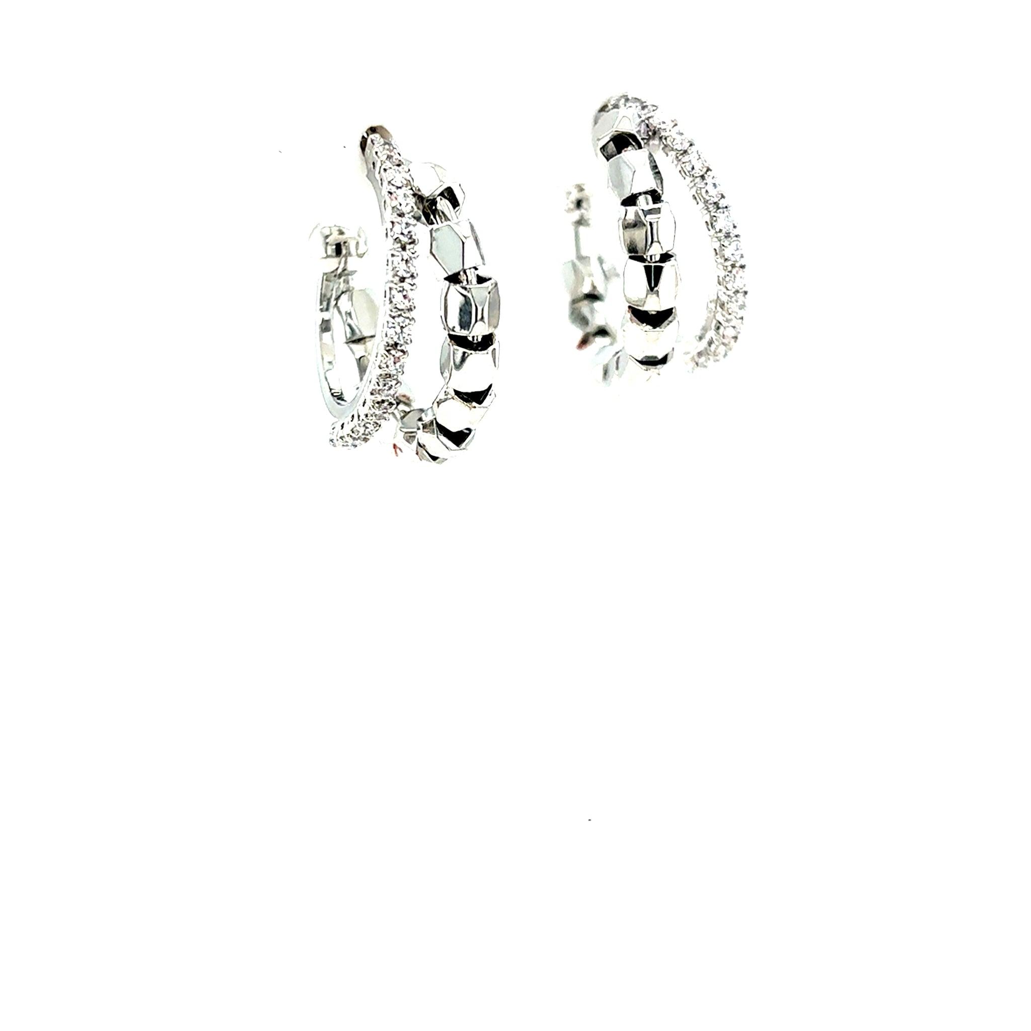 Pair Of Genie Stud Hoops