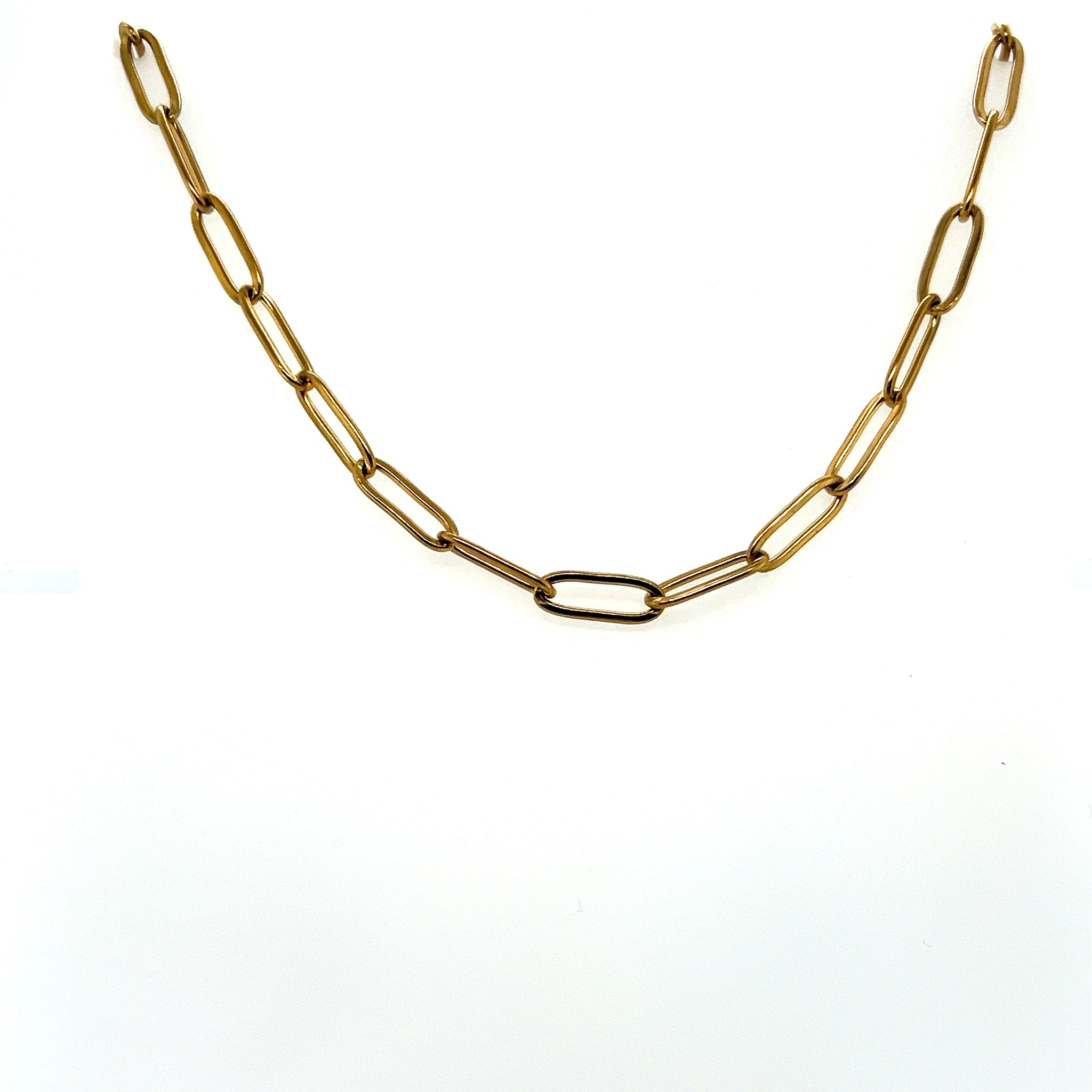 Sia Paperclip Chain Necklace
