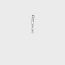 Single Davina Crystal Huggie 6mm