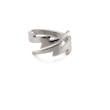Retro Chunky Lightning Ring