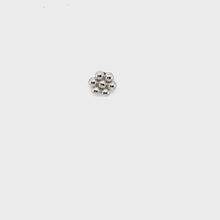 Single Beaded Flower Stud