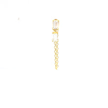 Single Baguette Stud Chain