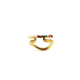 Dani Double Layer Rainbow Ring - CM Jewellery Designs Ltd
