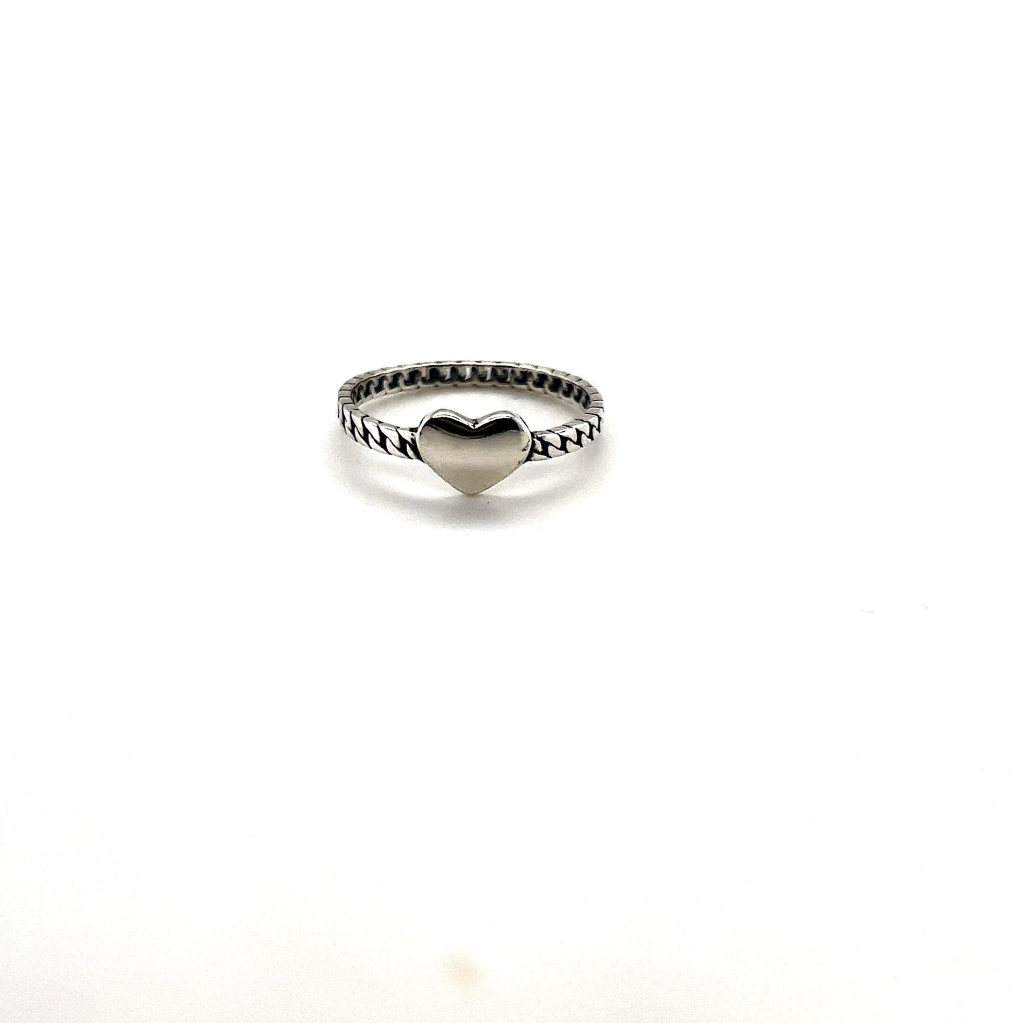 Holly Twisted Heart Ring - CM Jewellery Designs Ltd