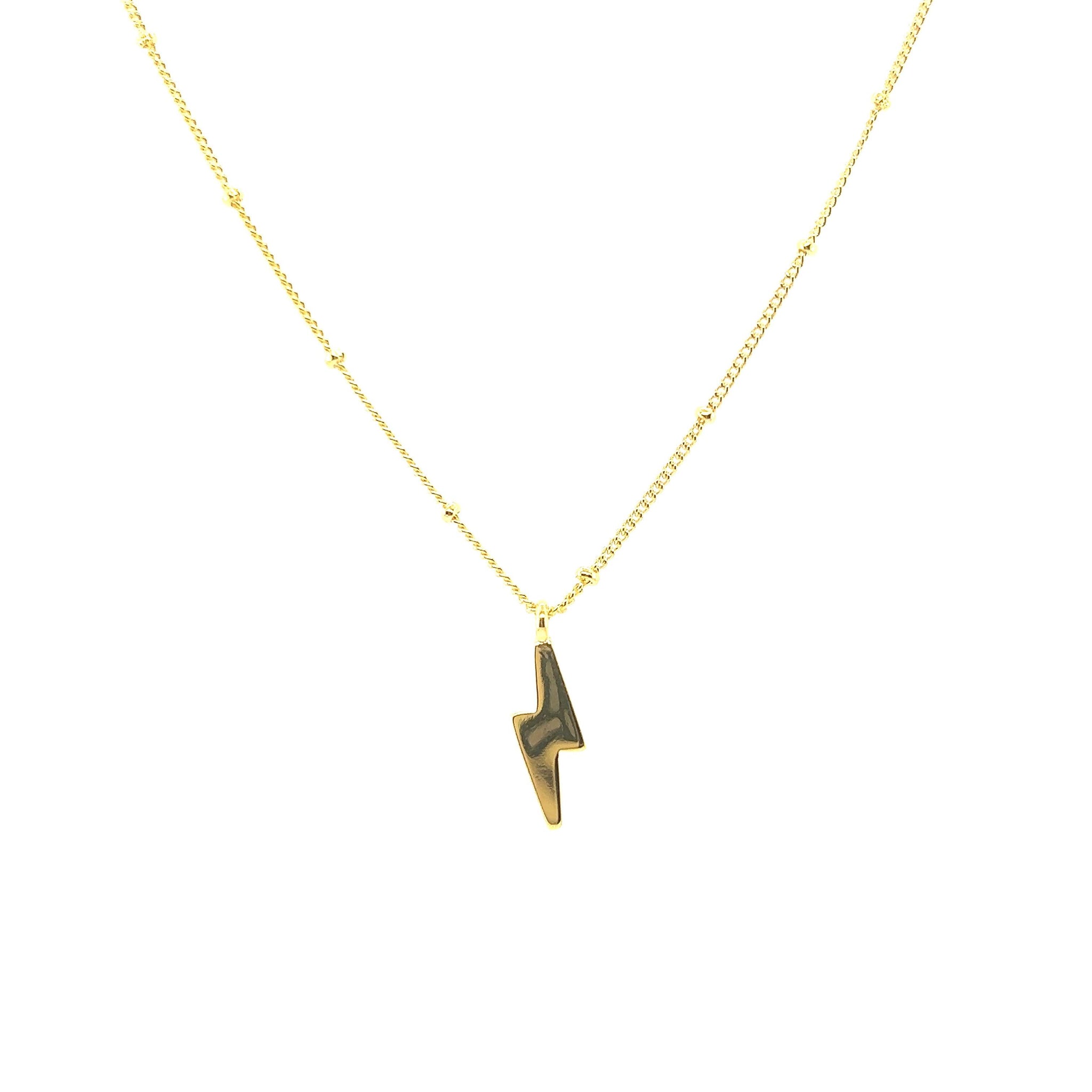 Libby Beaded Lightning Necklace - CM Jewellery Designs Ltd