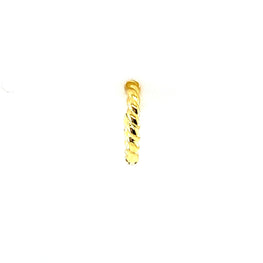 Single Alexa Knotted Huggie - CM Jewellery Designs Ltd
