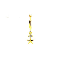 Single Celia Star Hoop - CM Jewellery Designs Ltd