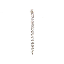 Single Crystal Lolly Huggie Chain - CM Jewellery Designs Ltd