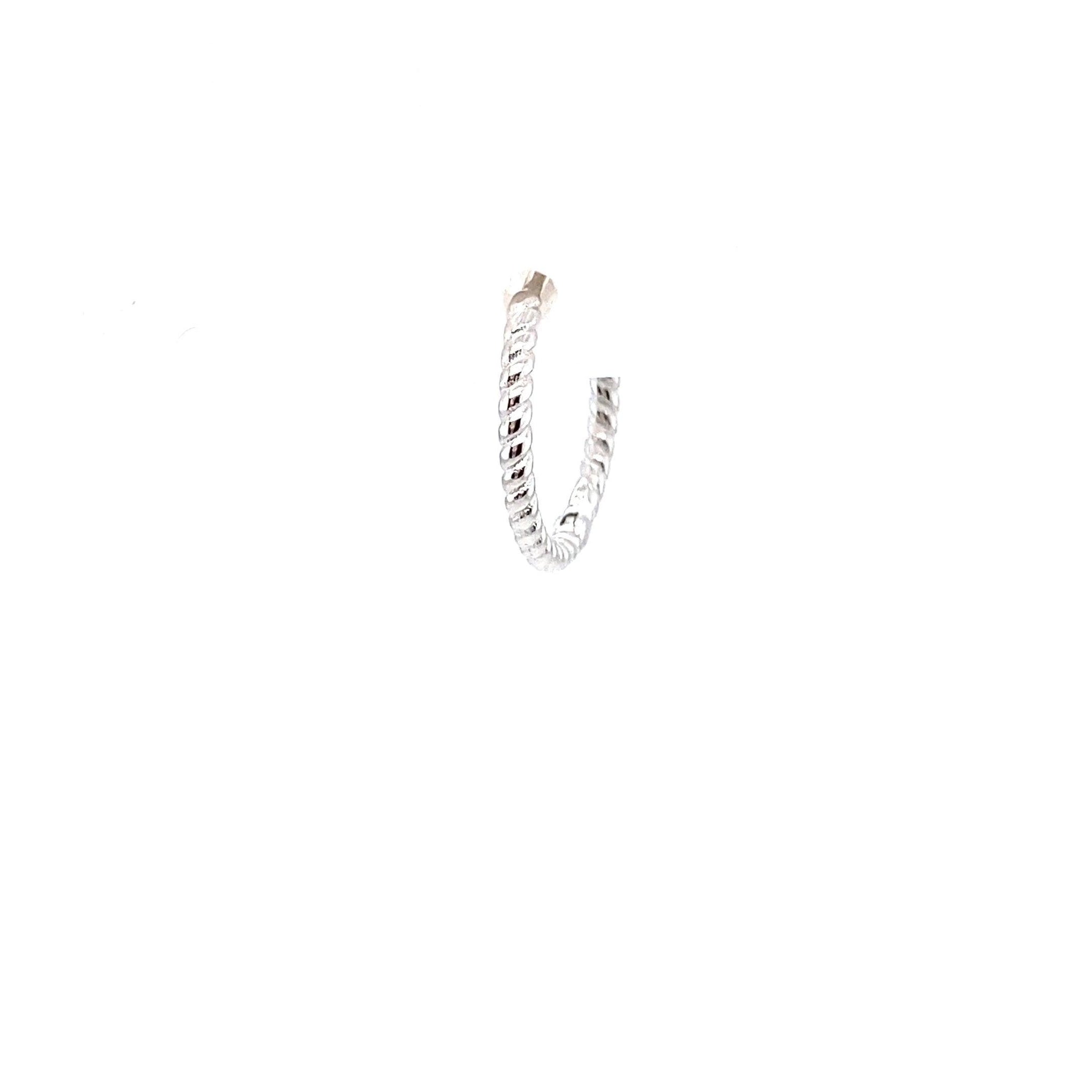 Single Erin Twisted Conch Hoop - CM Jewellery Designs Ltd