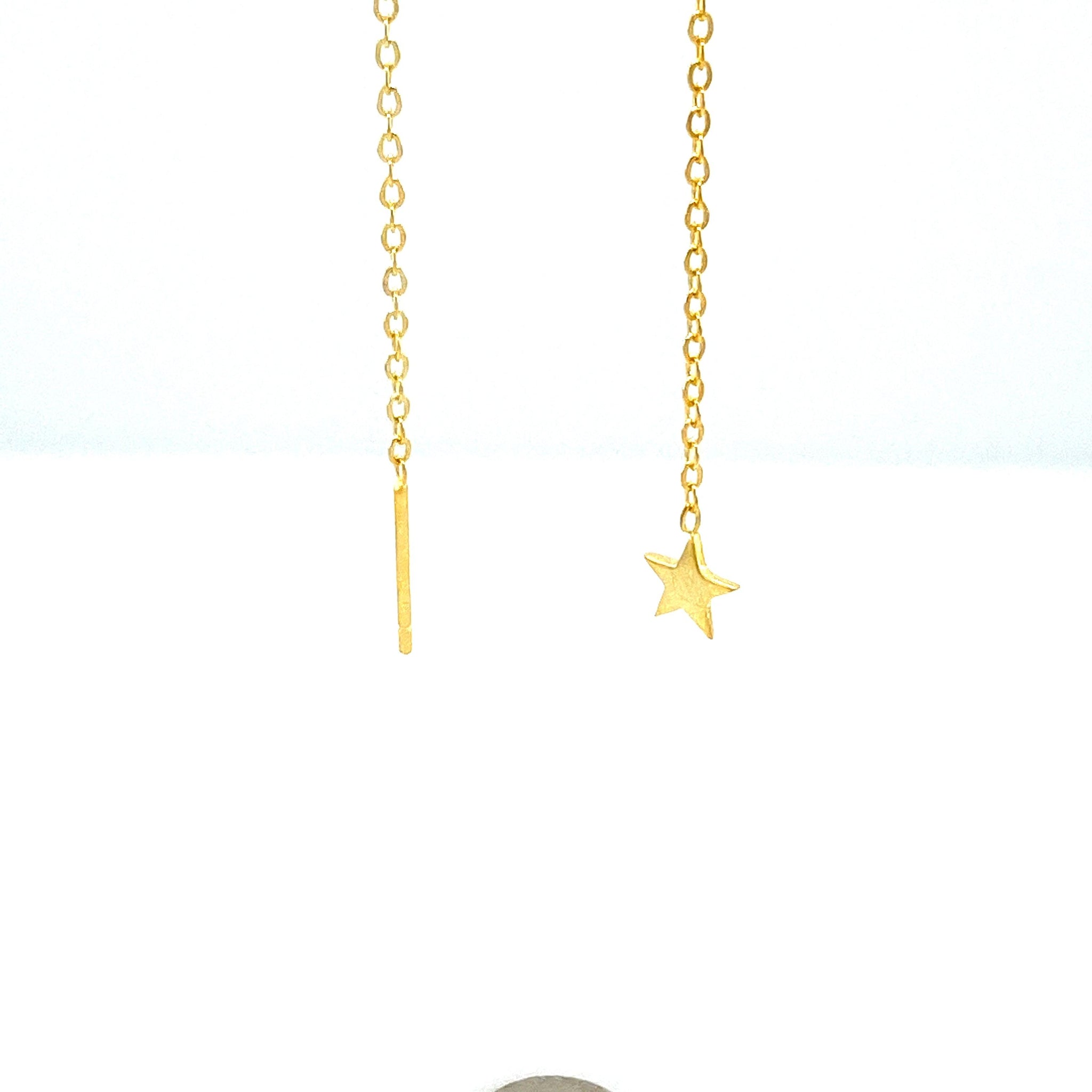 Single Star Threader - CM Jewellery Designs Ltd