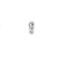 Single Vintage Crystal Stud Climber - CM Jewellery Designs Ltd